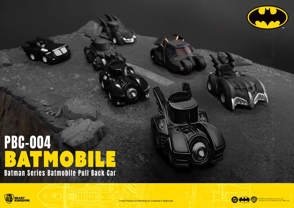 Batman Pull Back Car Series pack 6 voitures à friction Blind Box