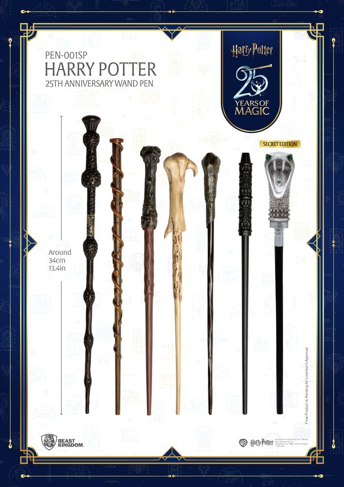 Harry Potter stylo à bille balai Blind Box (6) 30 cm