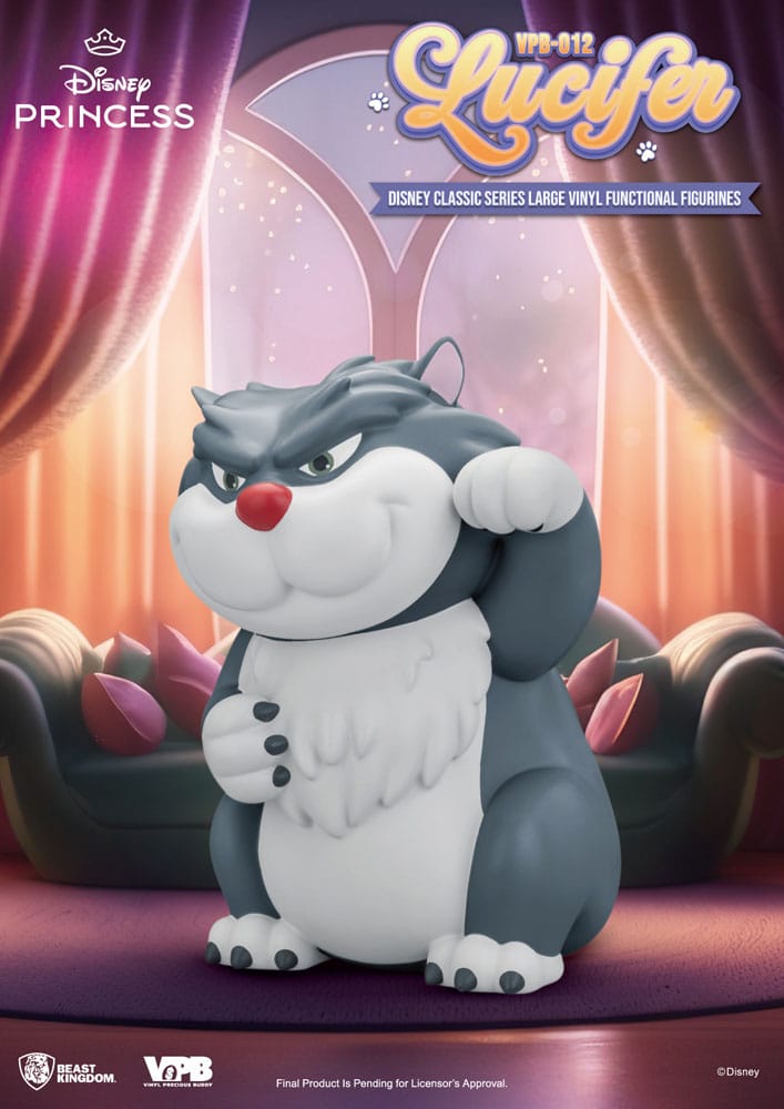 Cendrillon Piggy Bank tirelire Lucifer 33 cm