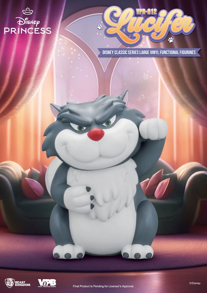 Cendrillon Piggy Bank tirelire Lucifer 33 cm