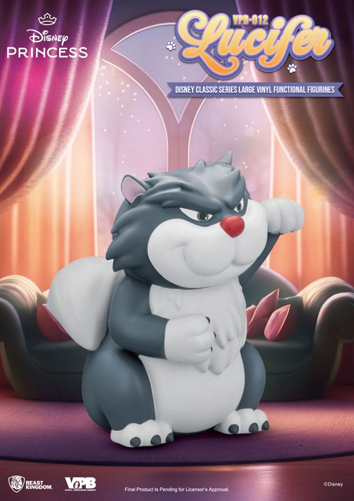 Cendrillon Piggy Bank tirelire Lucifer 33 cm