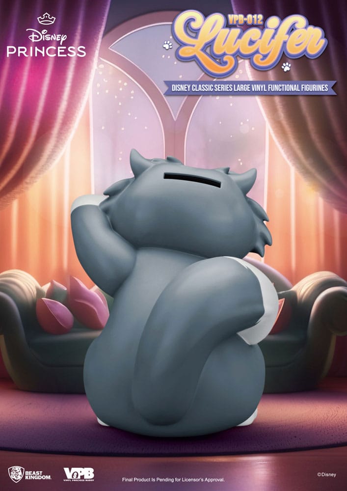 Cendrillon Piggy Bank tirelire Lucifer 33 cm