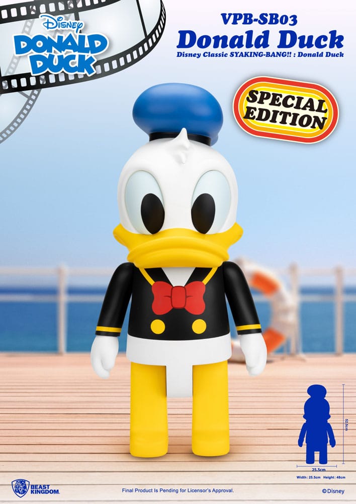 Disney Syaking Bang tirelire vinyle Mickey and Friends Donald Duck 53 cm