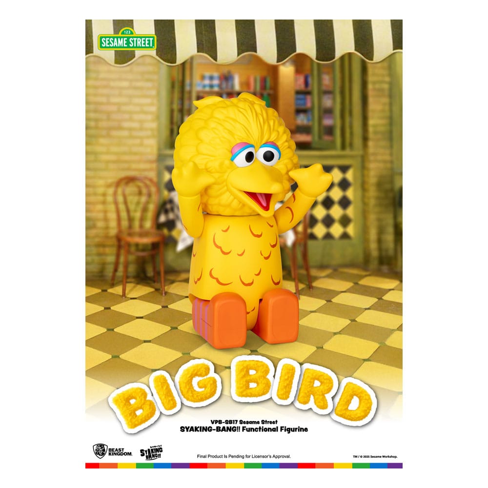 Sesame Street Syaking Bang Series tirelire en PVC Big Bird 49 cm