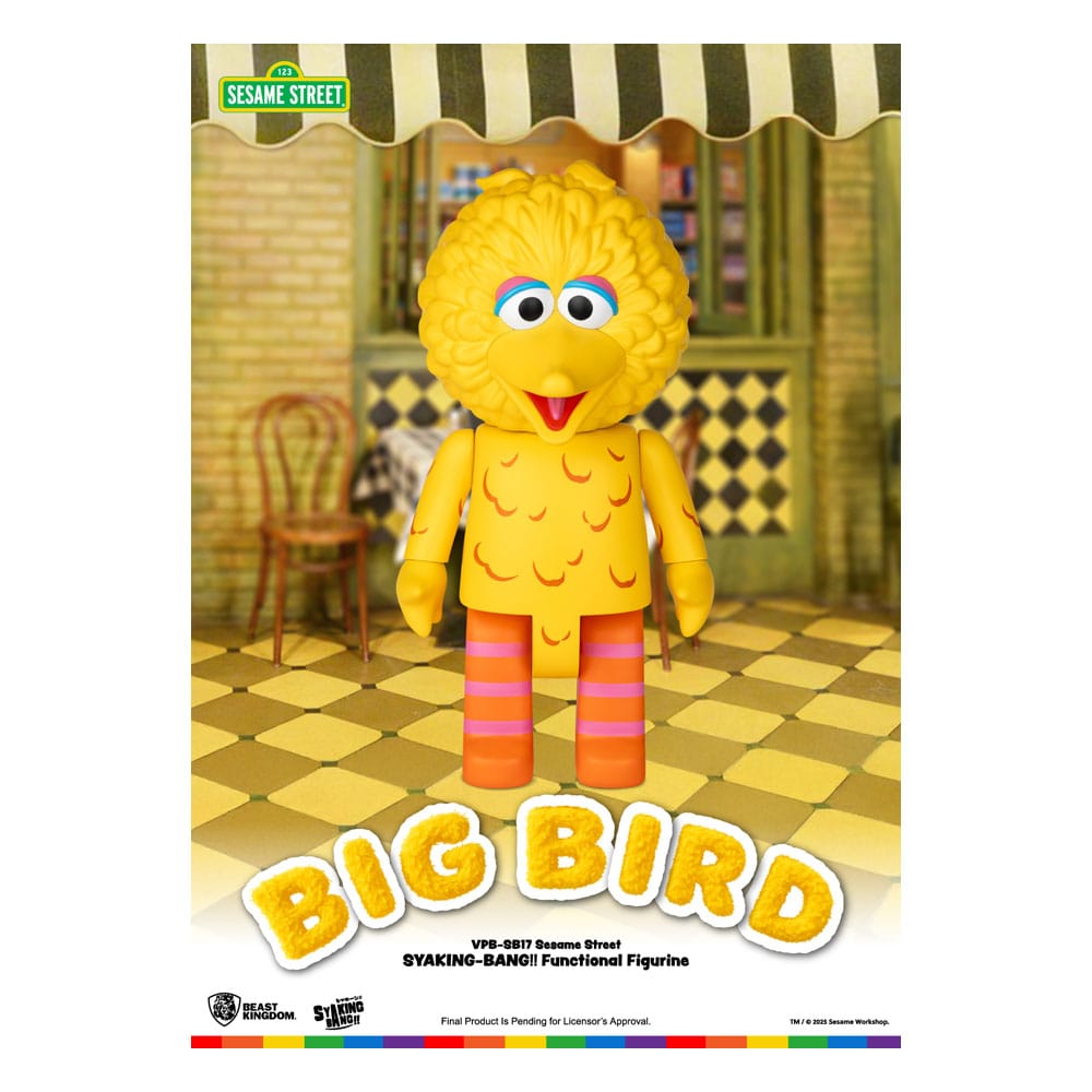 Sesame Street Syaking Bang Series tirelire en PVC Big Bird 49 cm