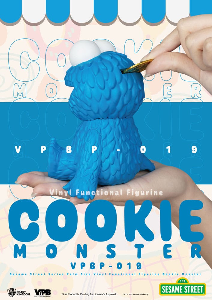 Sesame Street Piggy Bank tirelire Cookie Monster 12 cm