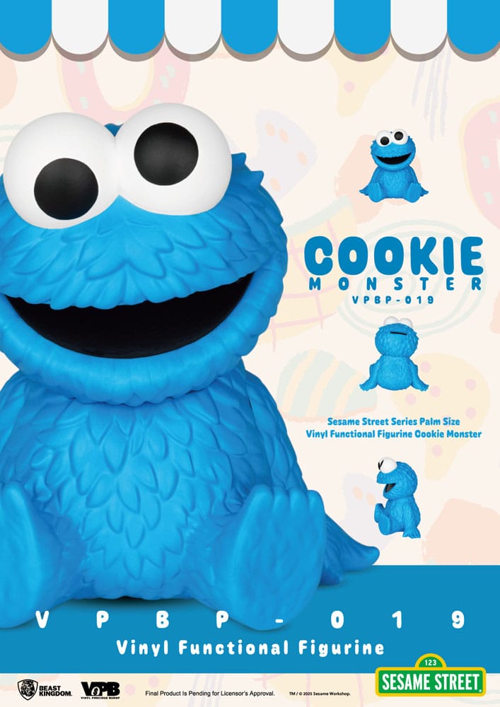 Sesame Street Piggy Bank tirelire Cookie Monster 12 cm