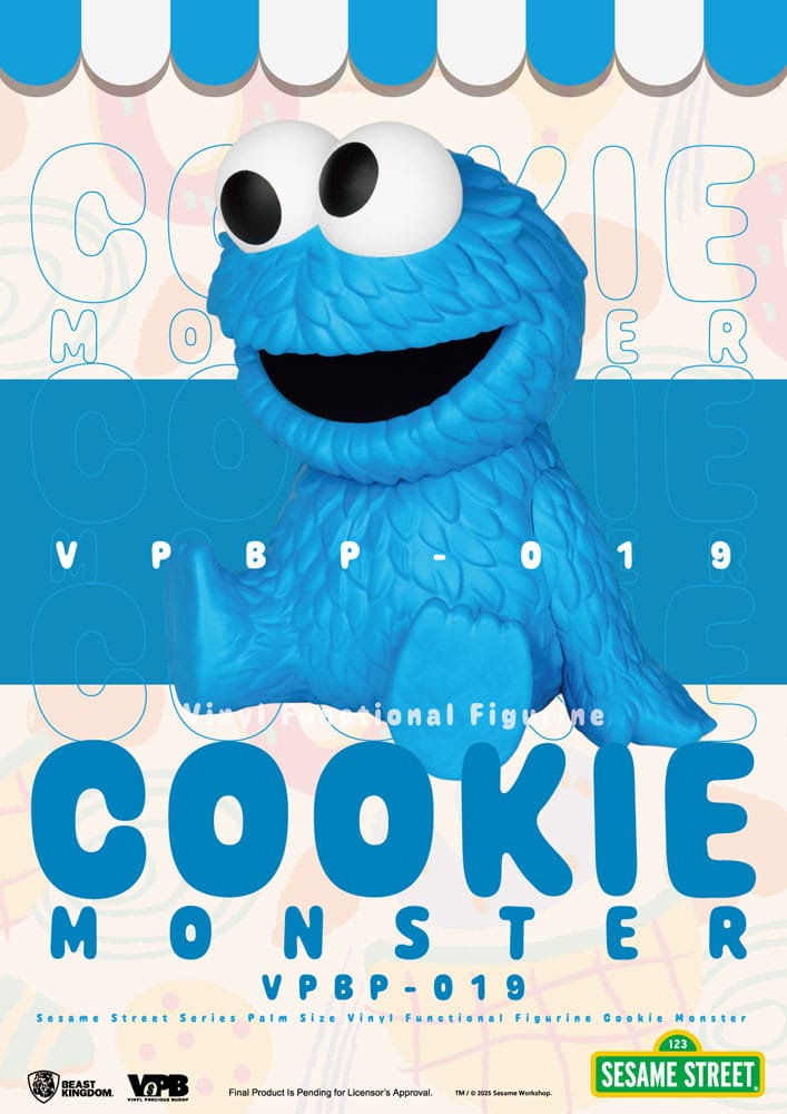 Sesame Street Piggy Bank tirelire Cookie Monster 12 cm