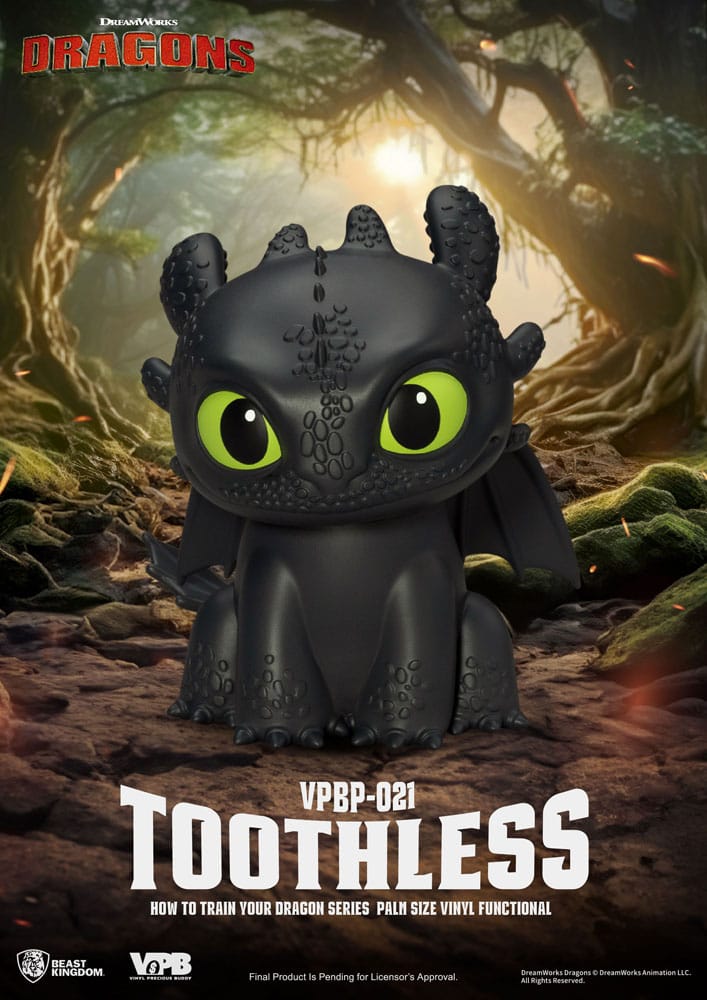 Dragons Piggy Bank tirelire Krokmou 12 cm