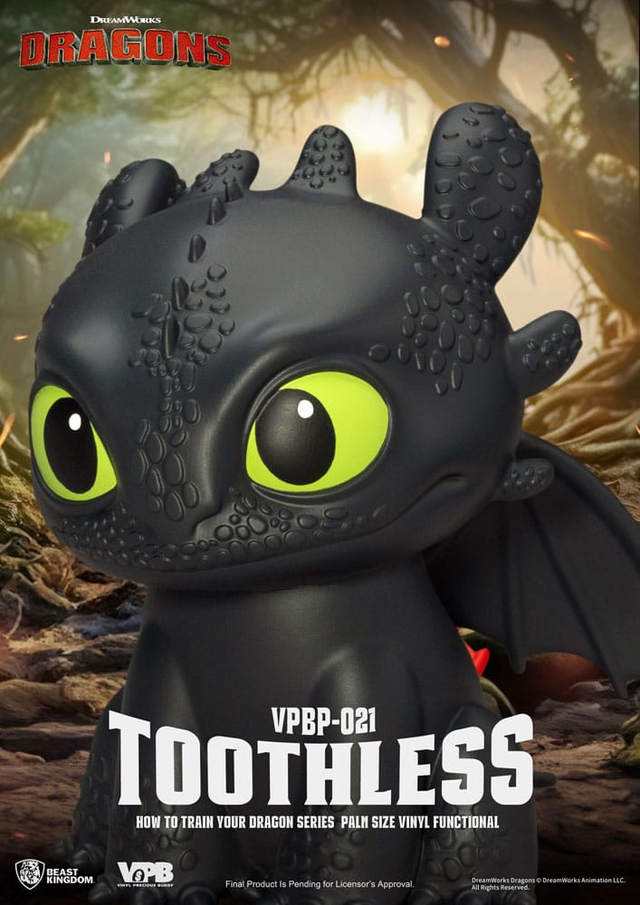 Dragons Piggy Bank tirelire Krokmou 12 cm