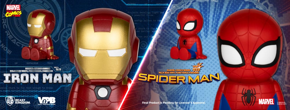 Classic Marvel Comics Piggy Bank tirelire Iron-man 12 cm