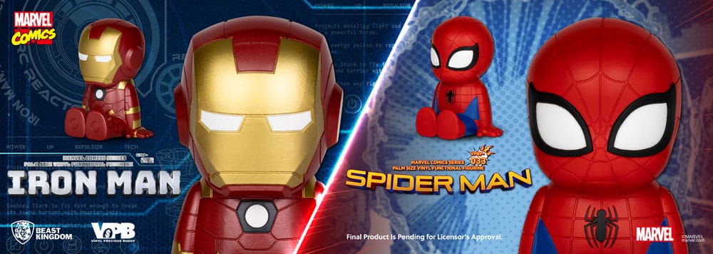 Classic Marvel Comics Piggy Bank tirelire Iron-man 12 cm