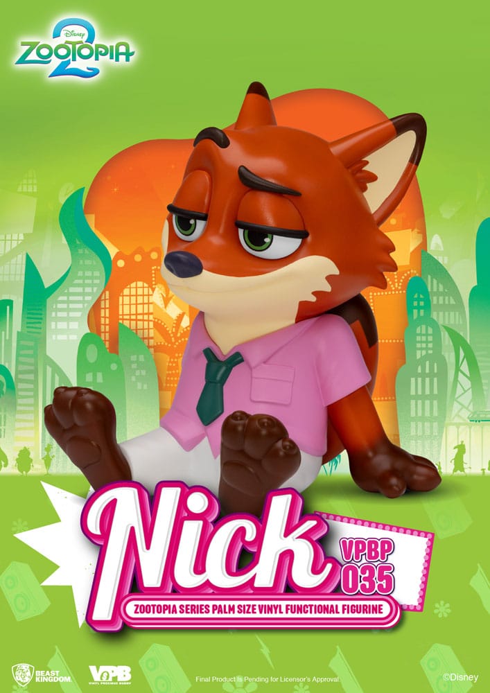 Zootopie Piggy Bank tirelire Nick 15 cm