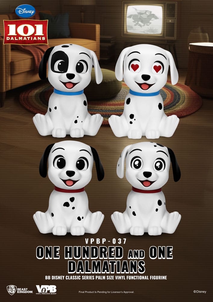 Disney: Classic Piggy Bank tirelire One Hundred and One Dalmatians (4) 12 cm