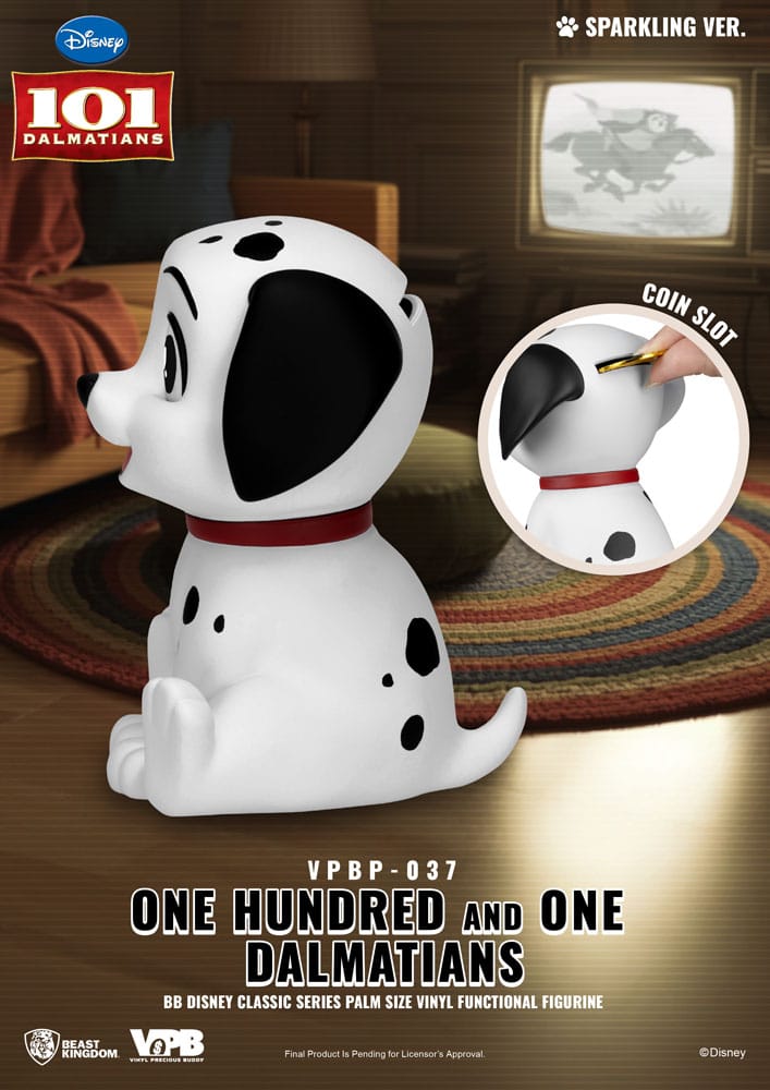 Disney: Classic Piggy Bank tirelire One Hundred and One Dalmatians (4) 12 cm