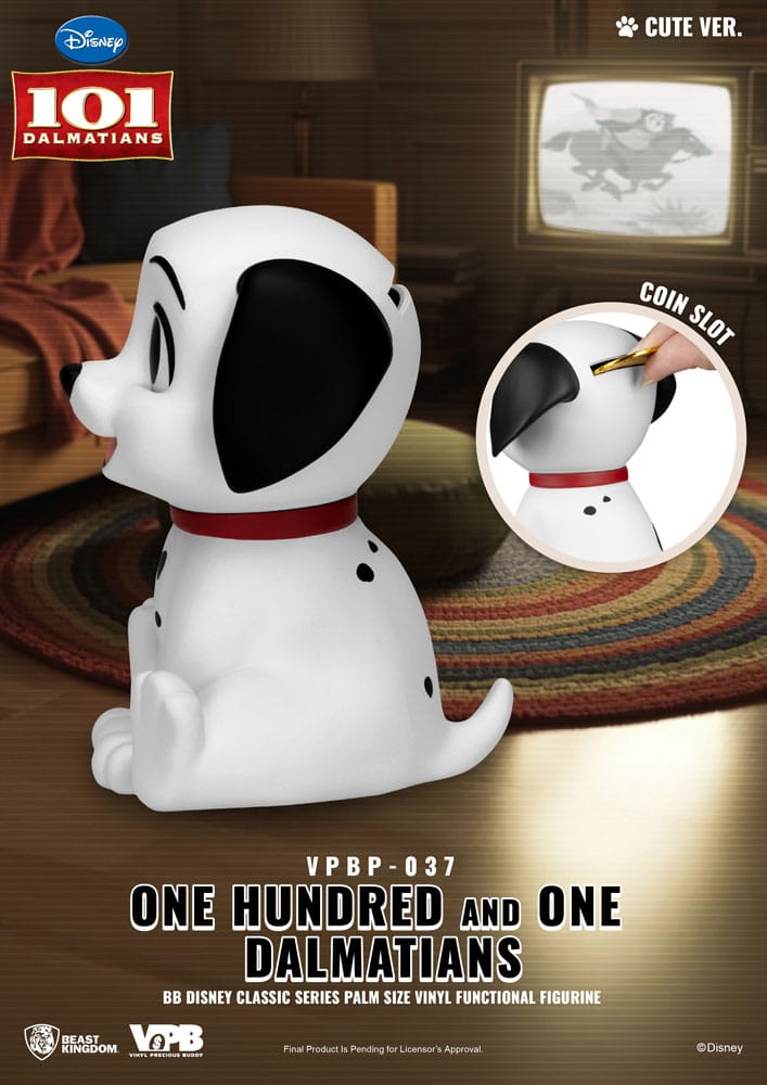 Disney: Classic Piggy Bank tirelire One Hundred and One Dalmatians (4) 12 cm