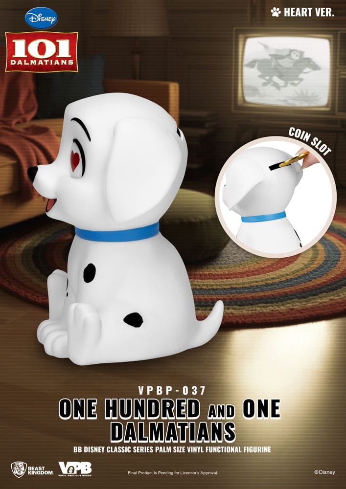 Disney: Classic Piggy Bank tirelire One Hundred and One Dalmatians (4) 12 cm