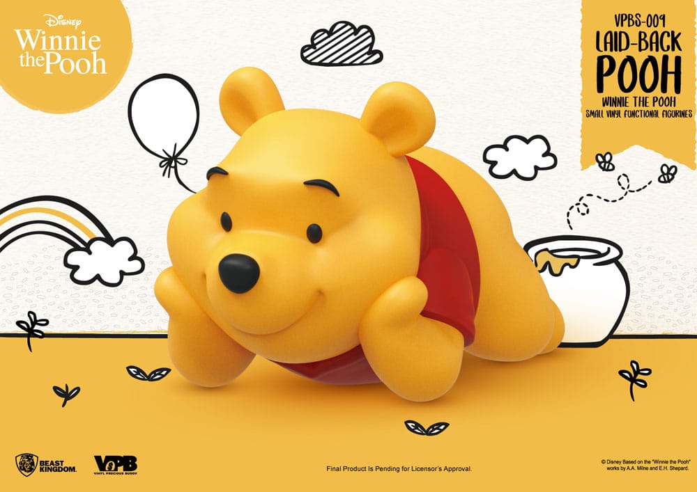 Winnie The Pooh Small Vinyl Piggy Bank tirelire Décontracté Winnie 26 cm