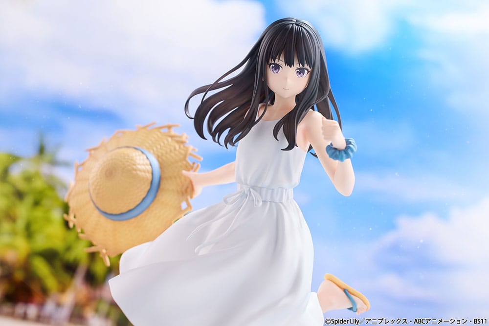 Lycoris Recoil statuette PVC 1/7 Takina Inoue White Dress Ver. 23 cm