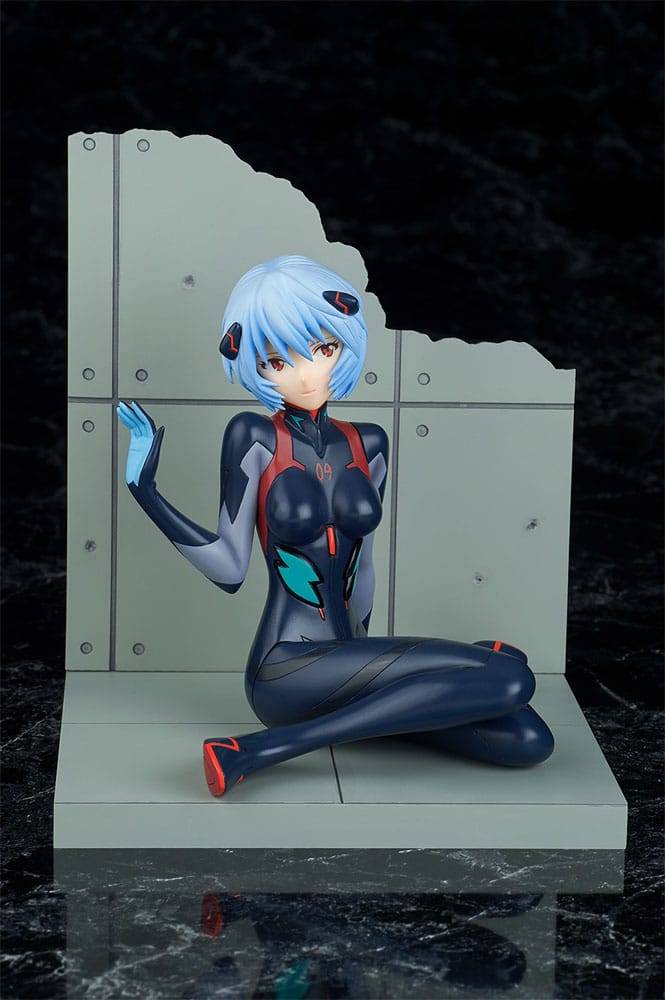 Evangelion 4.0 Final statuette PVC 1/7 Tentative Name Rei Ayanami Plugsuit Ver. New Movie Edition 10 cm
