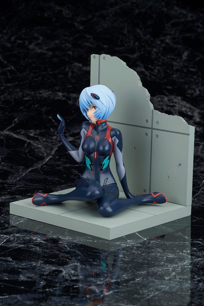 Evangelion 4.0 Final statuette PVC 1/7 Tentative Name Rei Ayanami Plugsuit Ver. New Movie Edition 10 cm