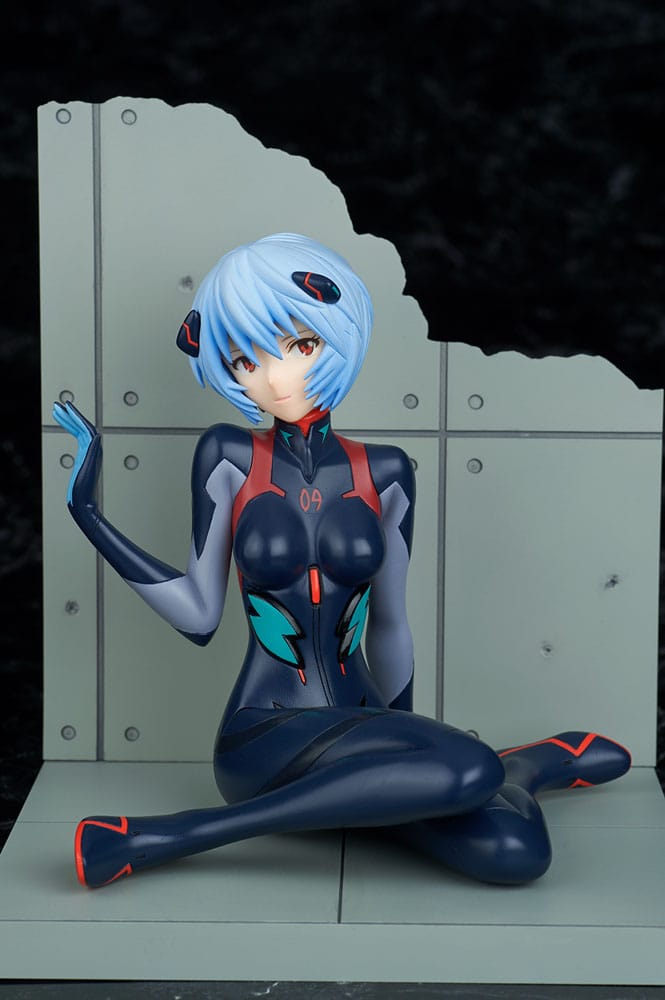 Evangelion 4.0 Final statuette PVC 1/7 Tentative Name Rei Ayanami Plugsuit Ver. New Movie Edition 10 cm