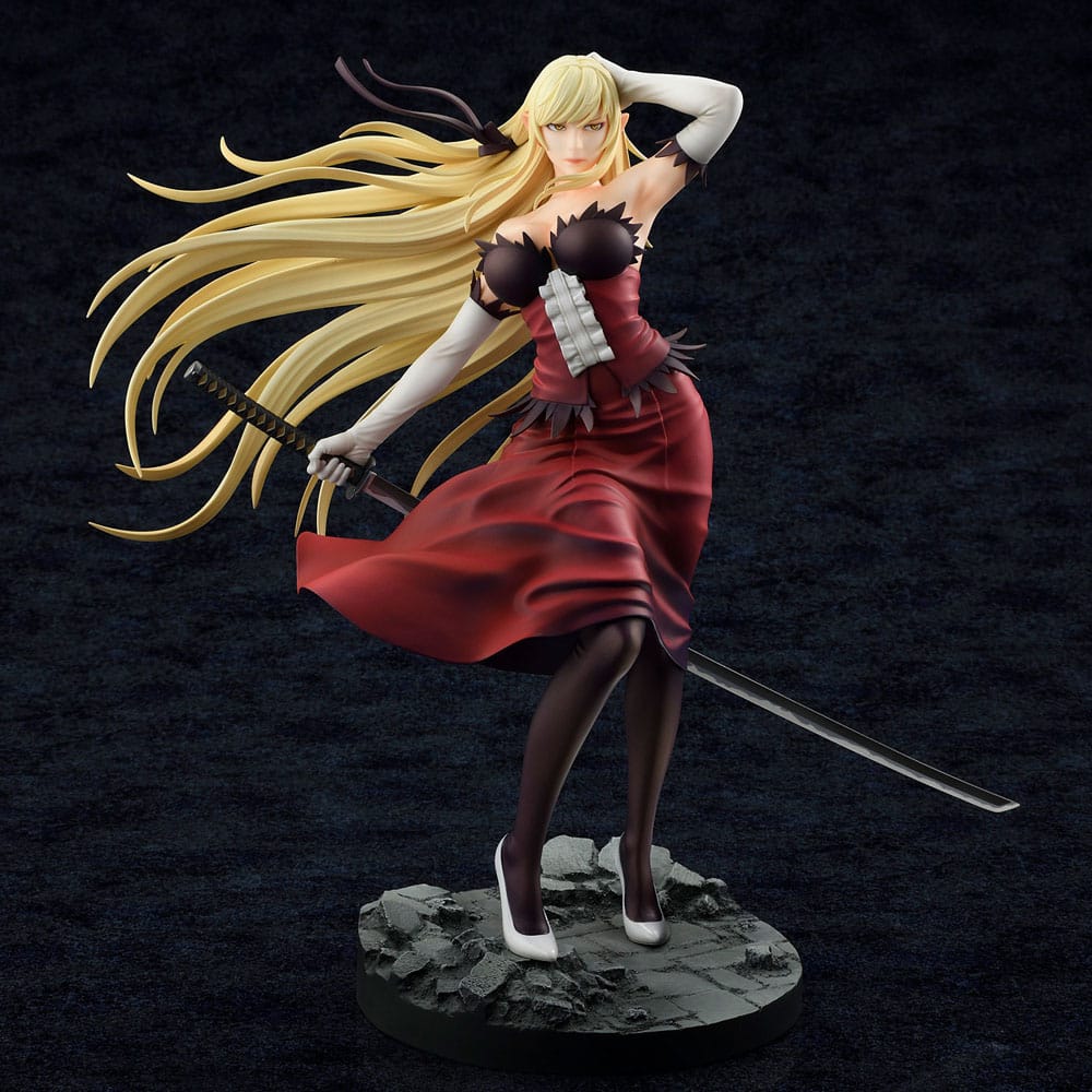 Kizumonogatari statuette PVC 1/7 Kiss-Shot Acerola-Orion Heart-Under-Blade Demon Sword Kokorowatari Ver. 27 cm
