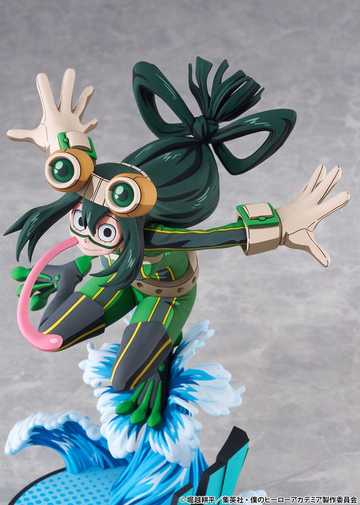 My Hero Academia statuette PVC 1/8 Tsuyu Asui Hero Suit 2D Ver. 20 cm