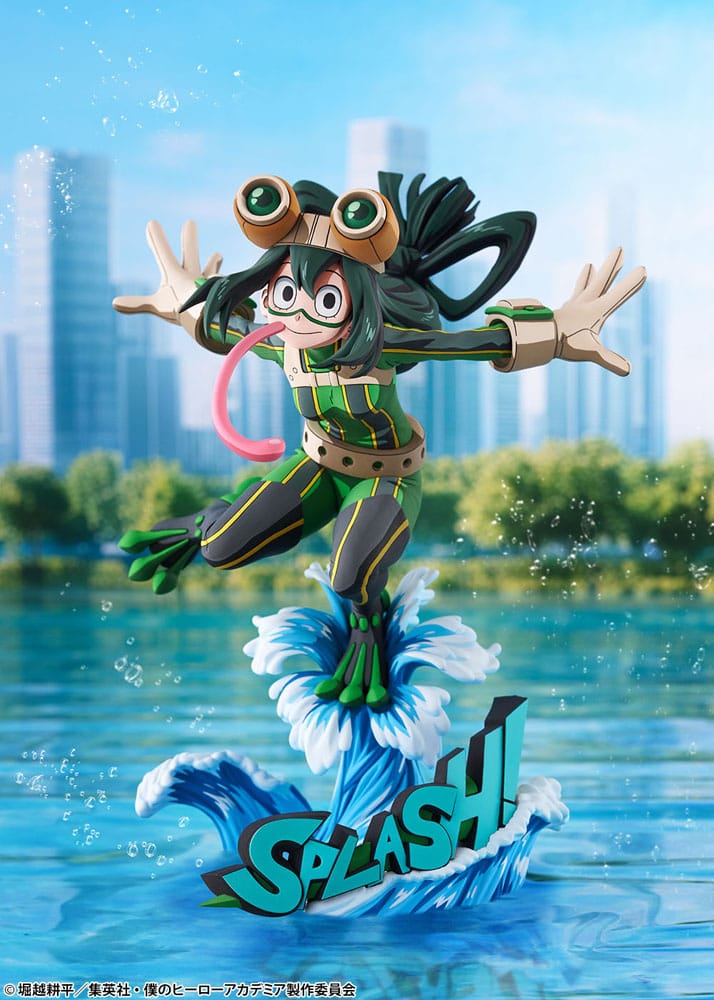 My Hero Academia statuette PVC 1/8 Tsuyu Asui Hero Suit 2D Ver. 20 cm