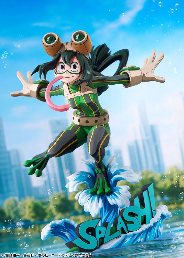 My Hero Academia statuette PVC 1/8 Tsuyu Asui Hero Suit 2D Ver. 20 cm