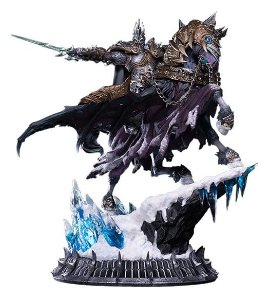 Warcraft statue The Lich King & Invincible 36 cm