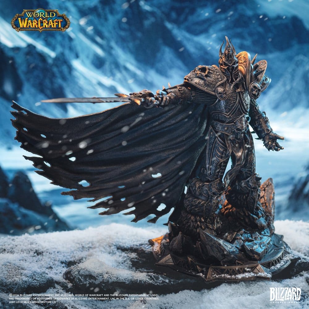 World of Warcraft statuette 1/10 The Lich King (Bronze-Colored Edition) 27 cm