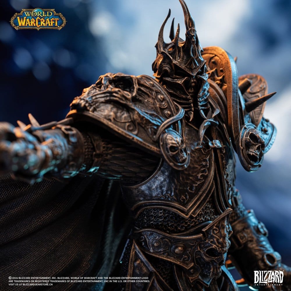 World of Warcraft statuette 1/10 The Lich King (Bronze-Colored Edition) 27 cm