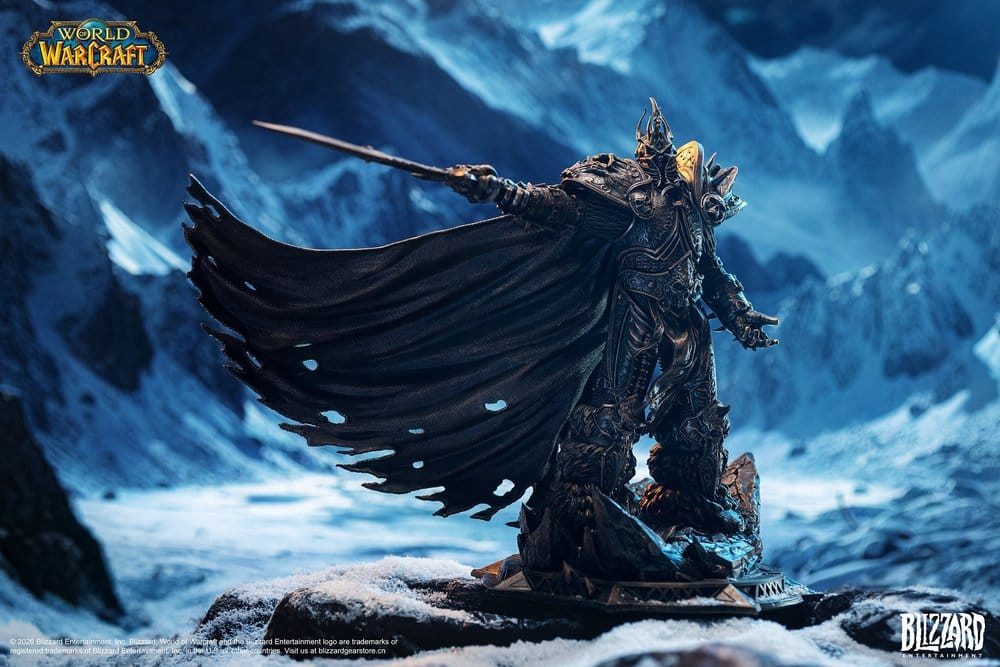 World of Warcraft statuette 1/10 The Lich King (Bronze-Colored Edition) 27 cm