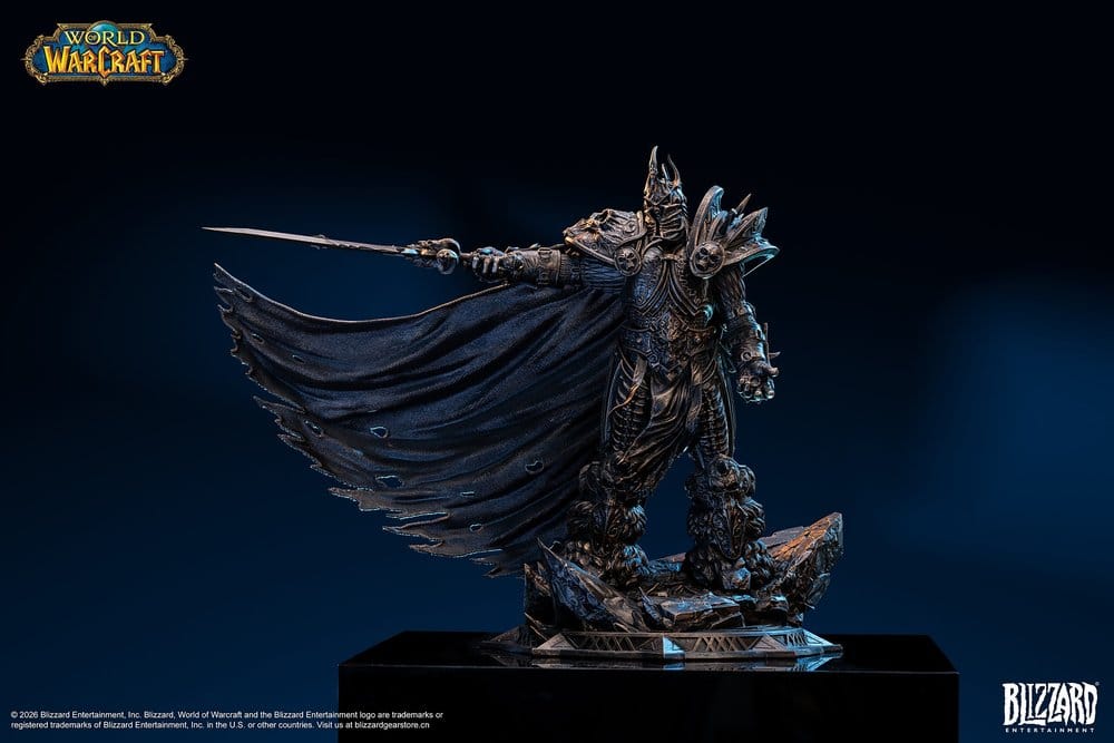 World of Warcraft statuette 1/10 The Lich King (Bronze-Colored Edition) 27 cm