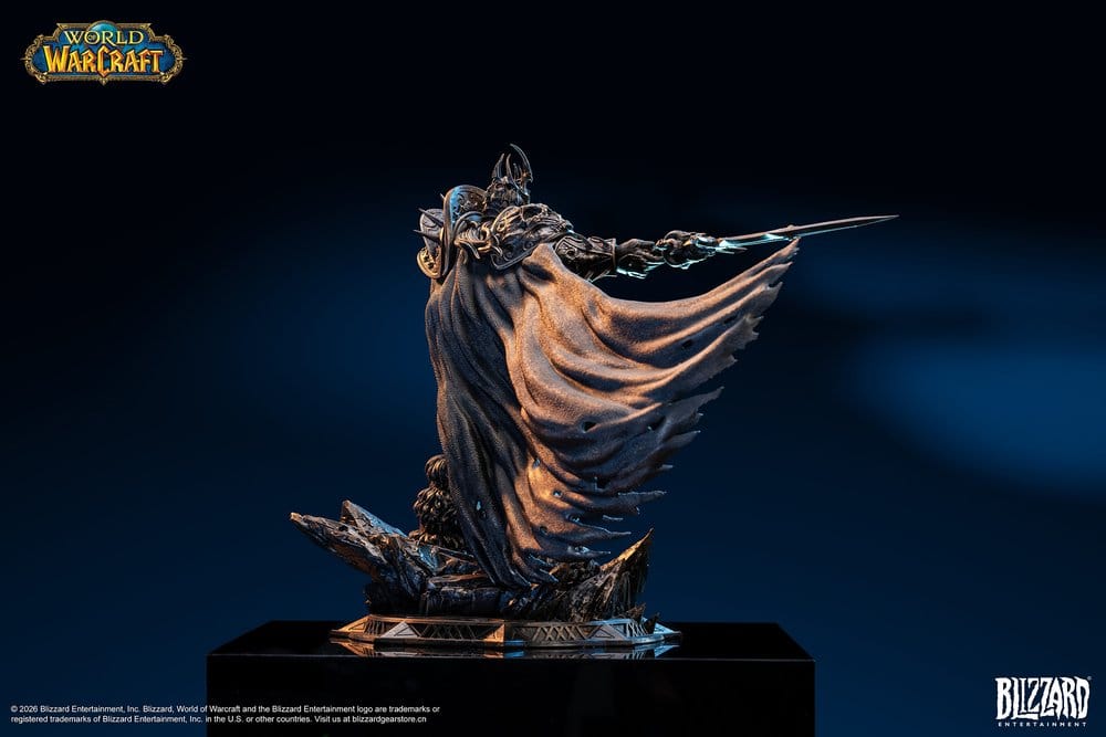 World of Warcraft statuette 1/10 The Lich King (Bronze-Colored Edition) 27 cm