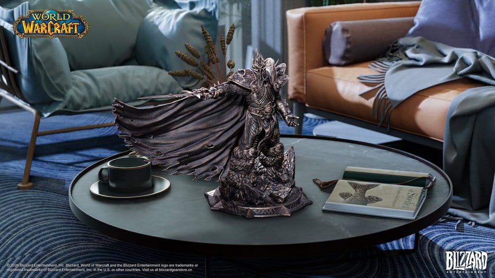 World of Warcraft statuette 1/10 The Lich King (Bronze-Colored Edition) 27 cm