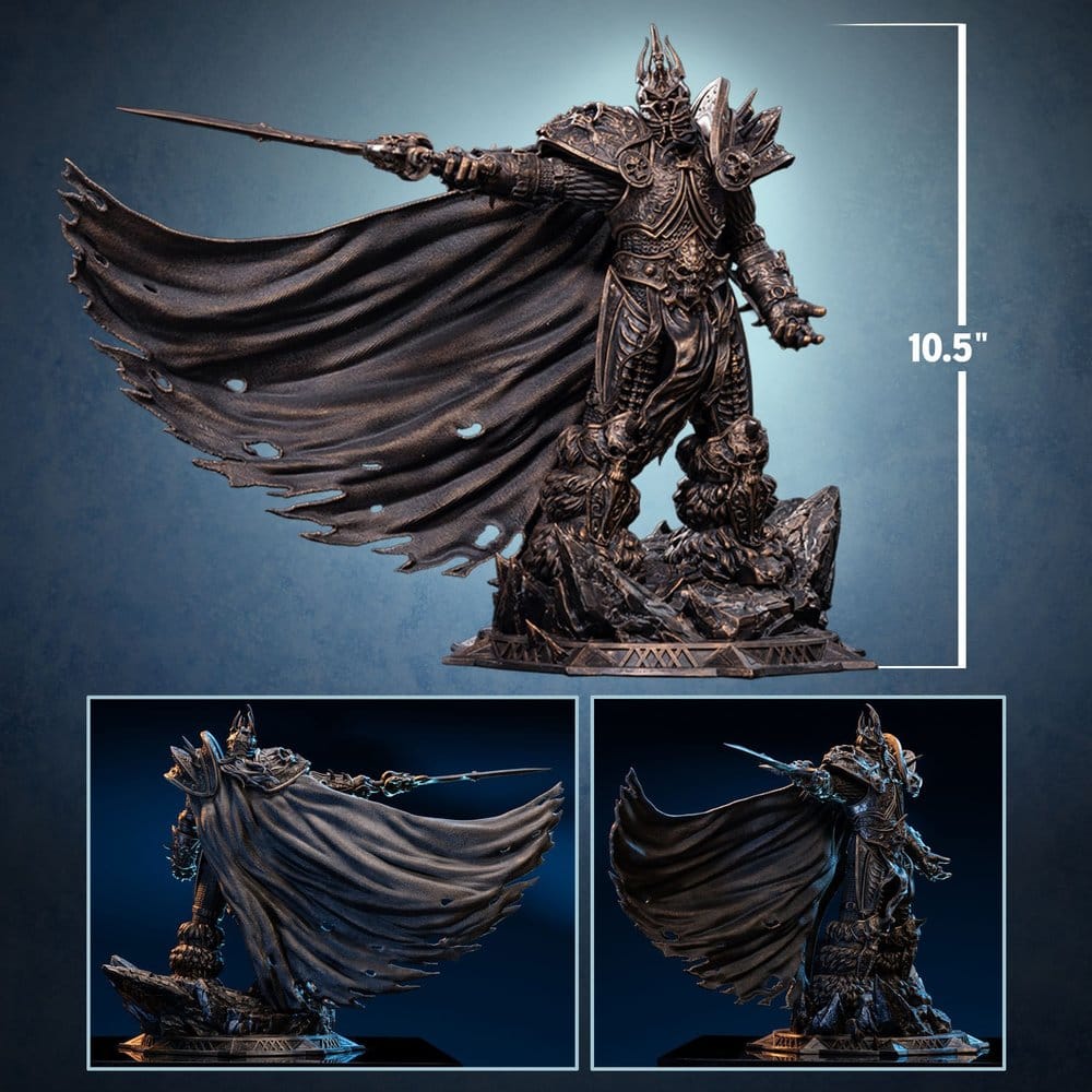 World of Warcraft statuette 1/10 The Lich King (Bronze-Colored Edition) 27 cm