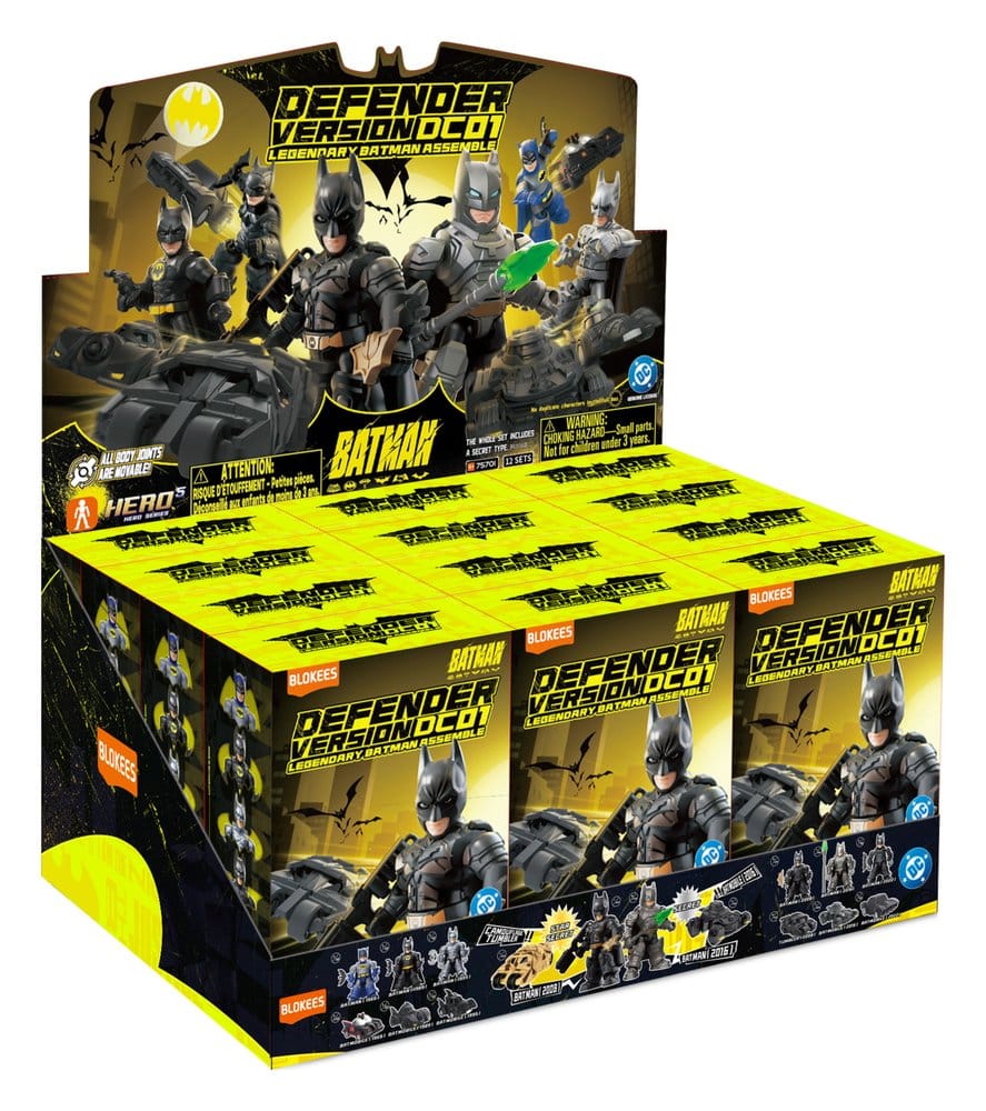 DC Comics assortiment kits de construction Blokees Hero Defender (12)