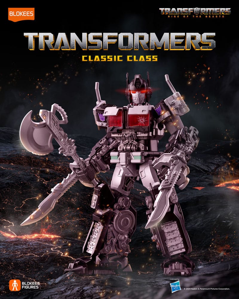 Transformers figurine Plastic Model Kit Blokees Classic Class 08 Nemesis Prime