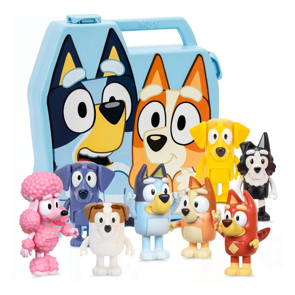 Bluey playset Ultimate Play & Go Collector Case