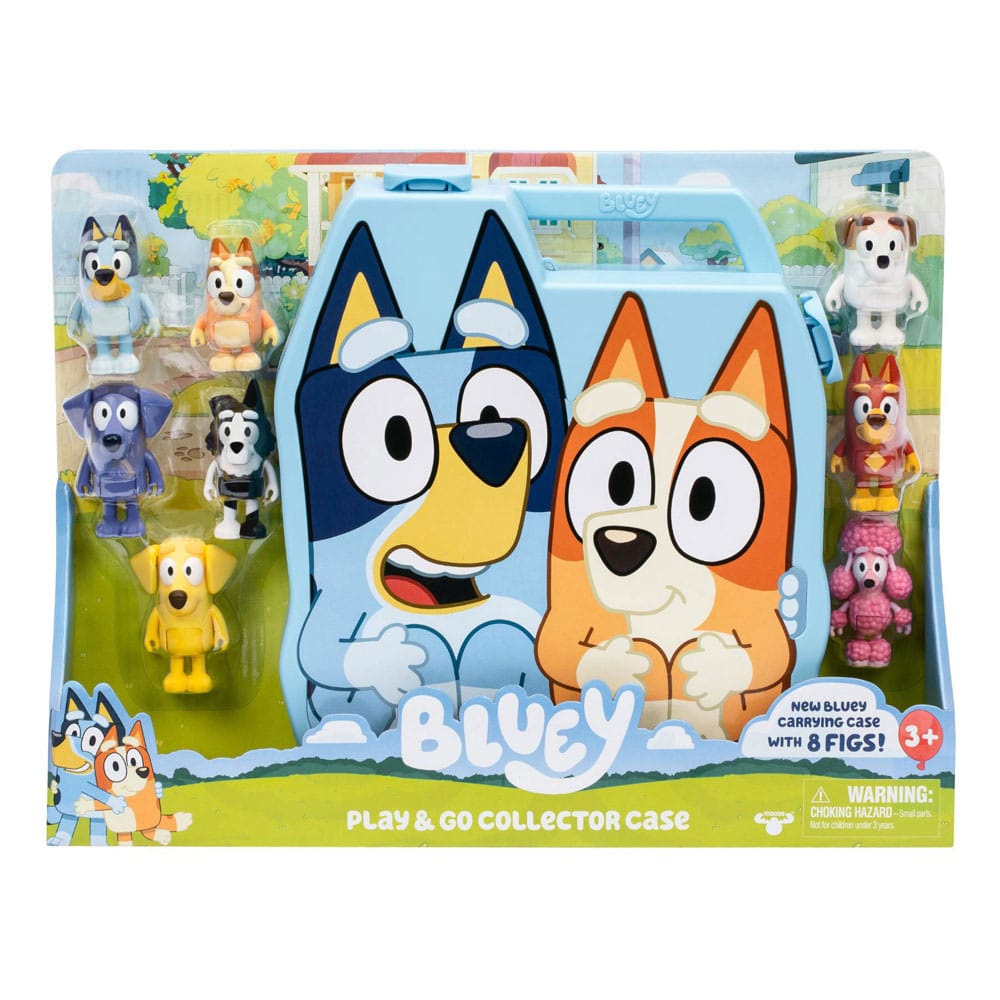 Bluey playset Ultimate Play & Go Collector Case