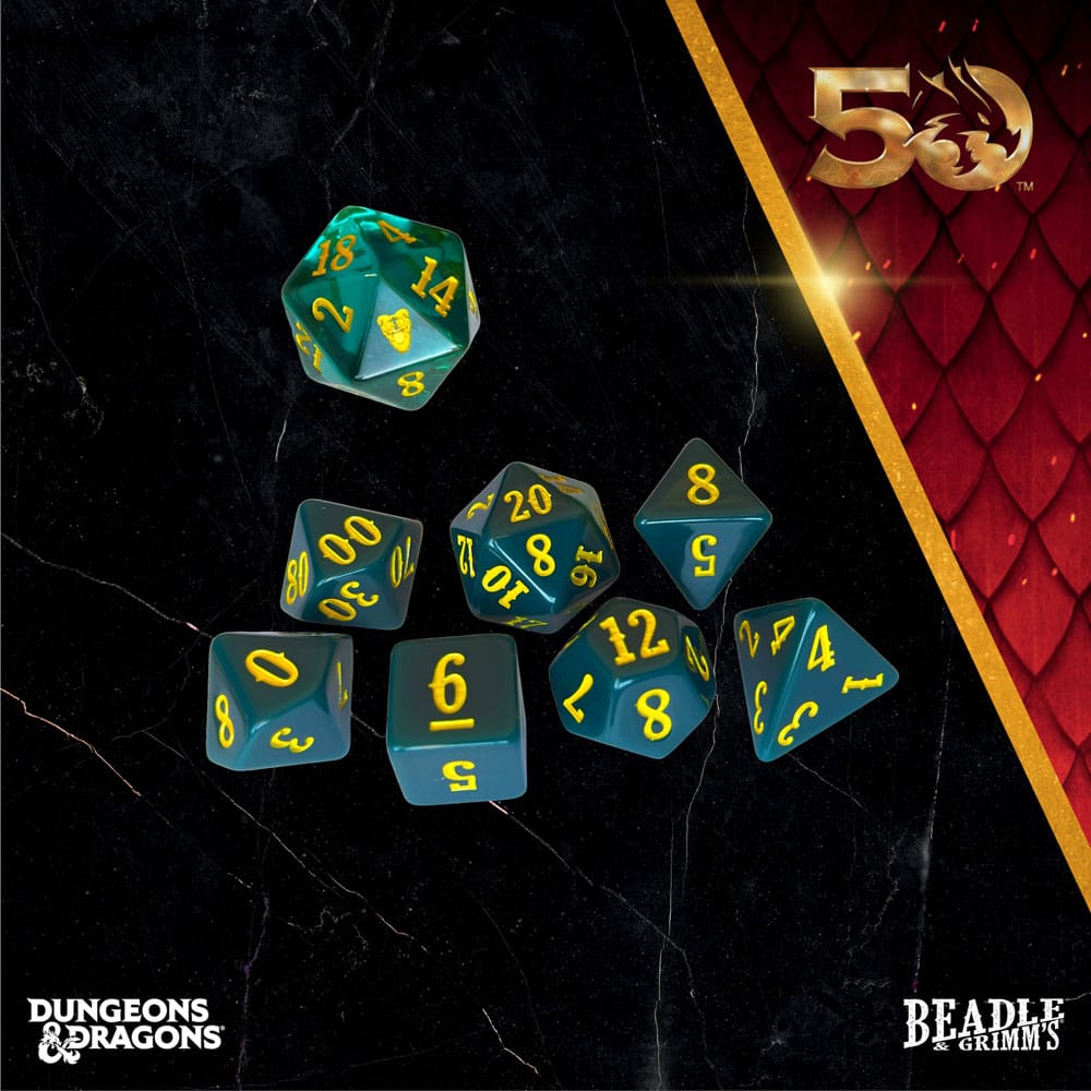 Dungeons & Dragons pack dés Classic Module Tomb of Horrors (7)