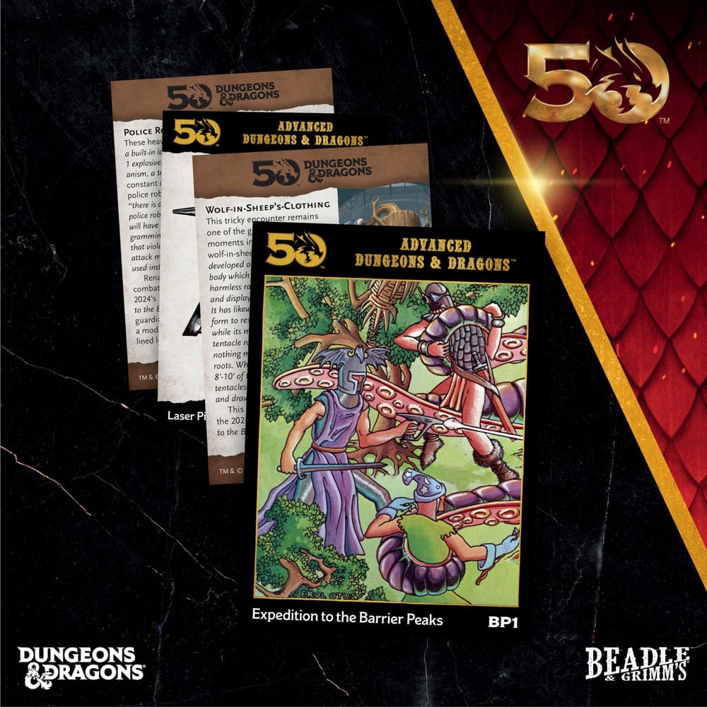 Dungeons & Dragons pack dés Classic Module Journey to the Barrier Peaks (7)