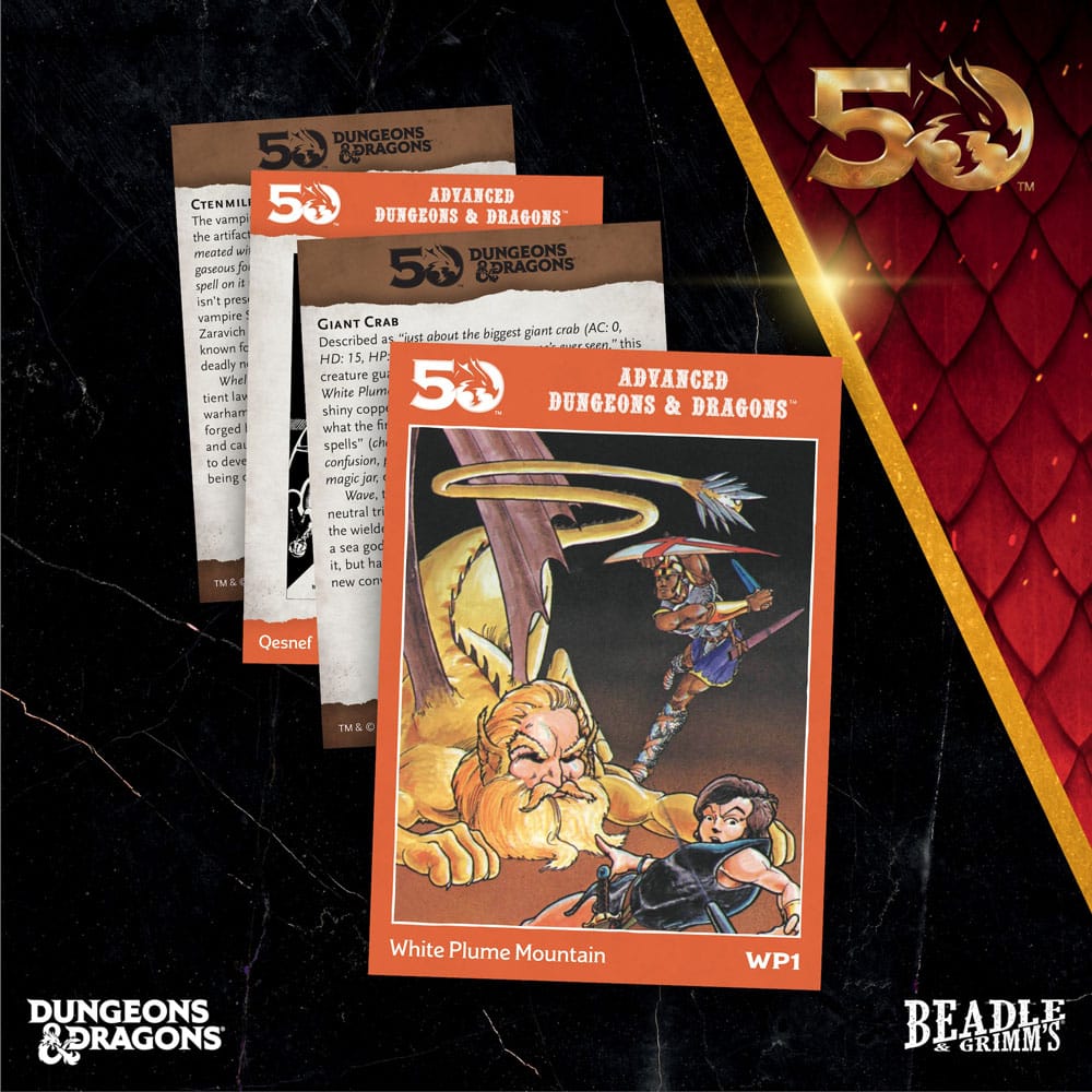 Dungeons & Dragons pack dés Classic Module White Plume Mountain (7)