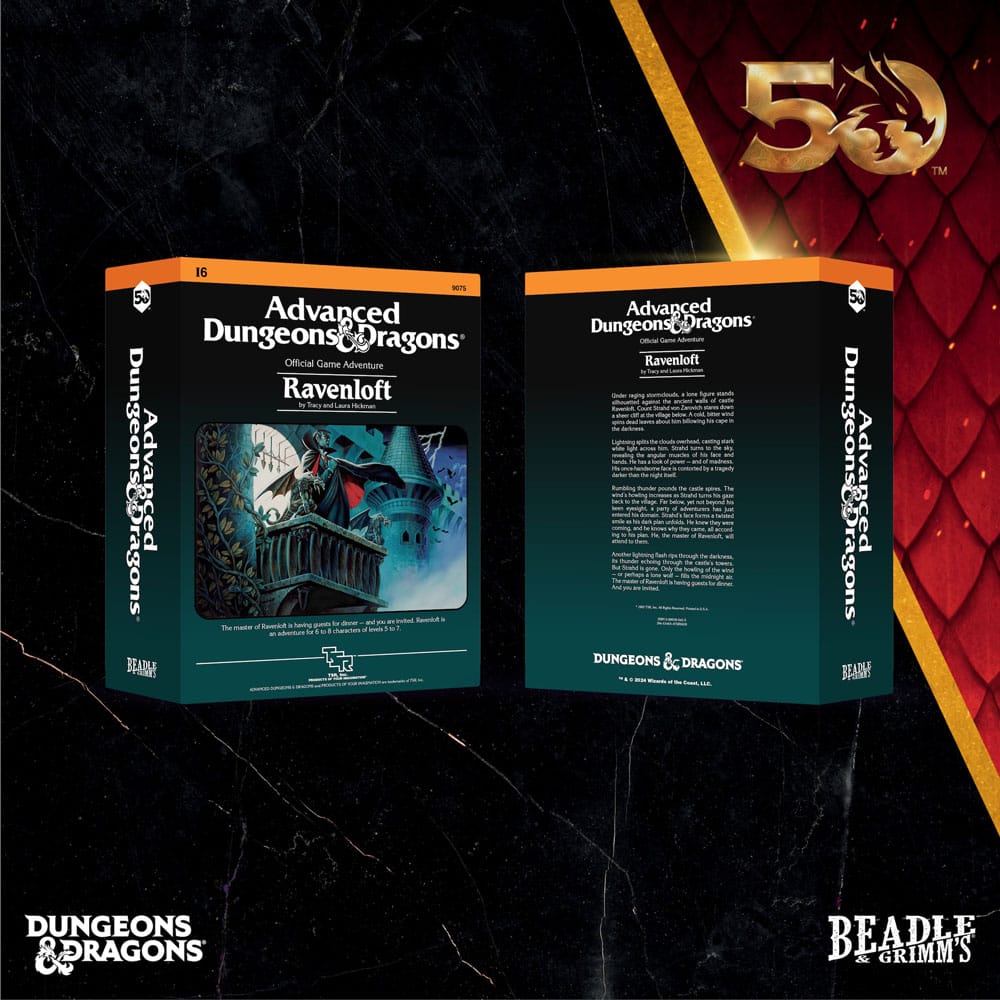 Dungeons & Dragons pack dés Classic Module Ravenloft (7)