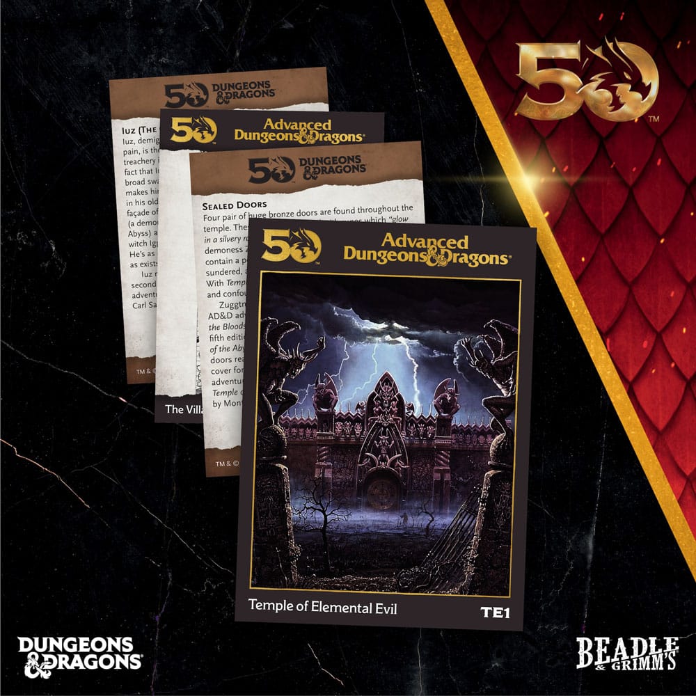 Dungeons & Dragons pack dés Classic Module The Temple of Elemental Evil (7)