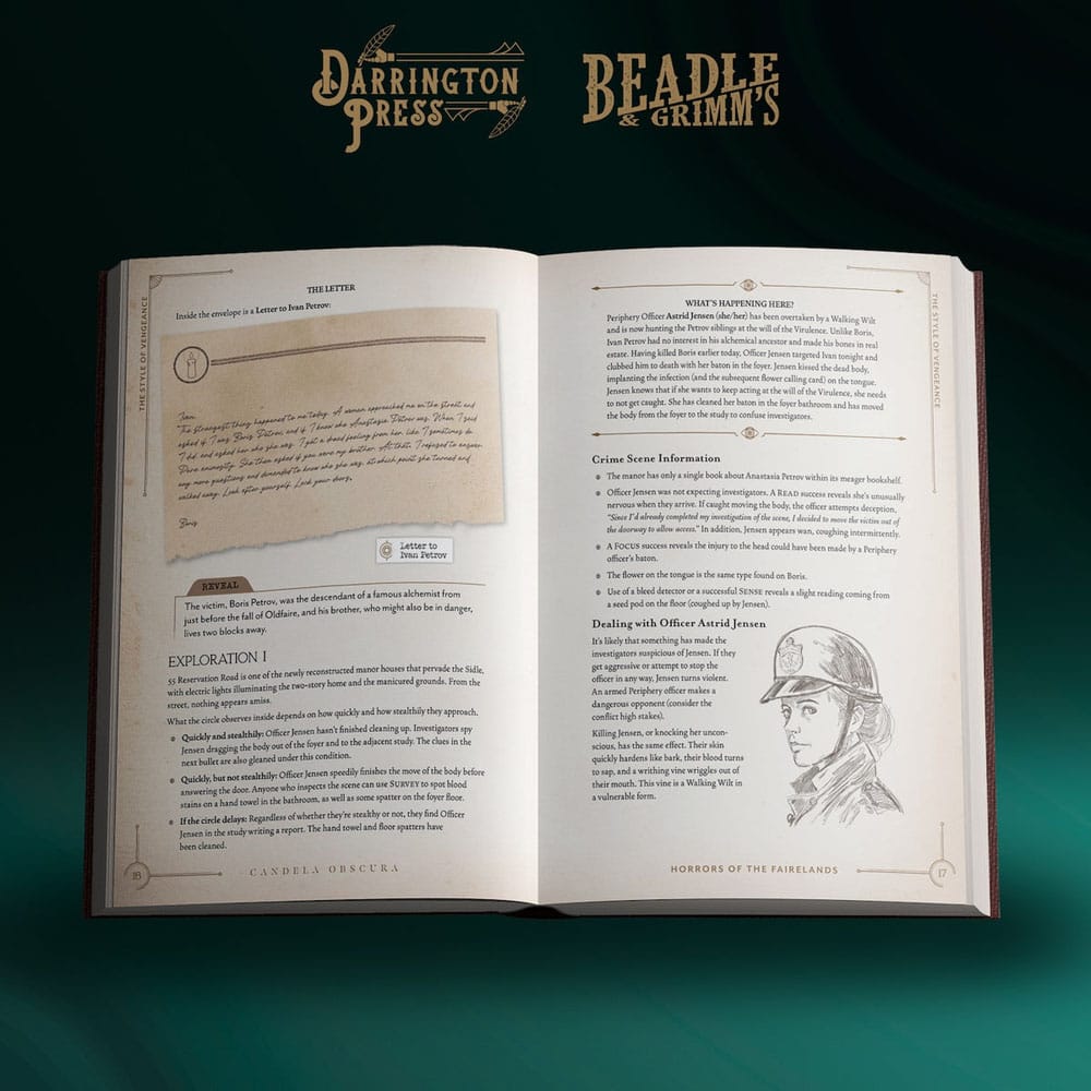 Candela Obscura Assignment Book Horrors of the Fairelands *Anglais*