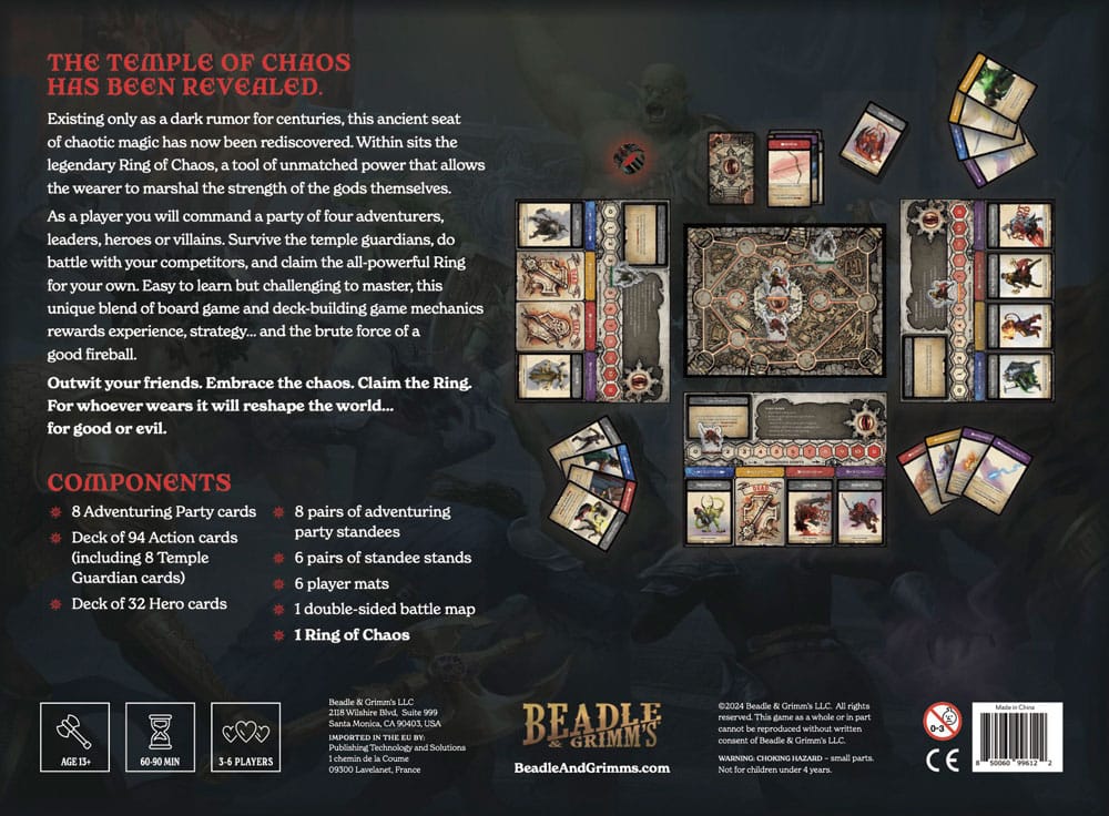 Ring of Chaos Table Top Role Playing Game jeu de plateau Platinum Edition *ANGLAIS*
