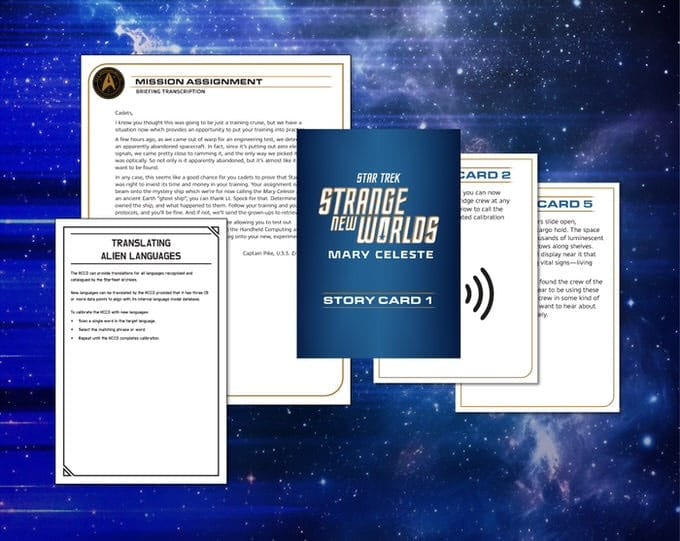 Star Trek: Strange New Worlds Escape Room Game Mary Celeste *ANGLAIS*